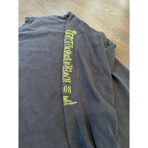 Disney Men's Black Medium Twilight Zone Tower of Terror 13K long sleeve - Picture 5 of 6